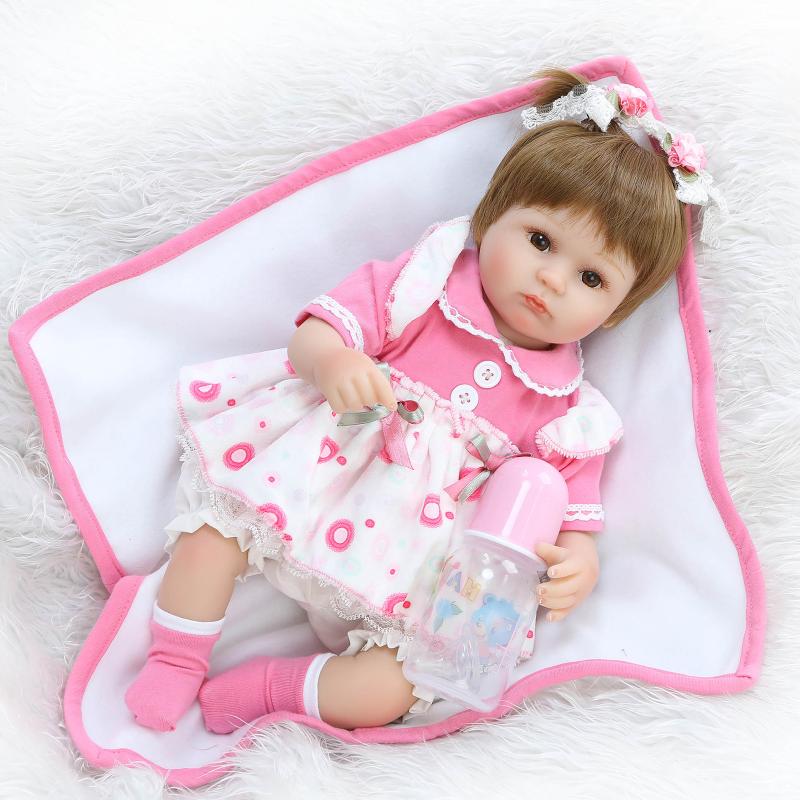 Reborn Baby Dolls Silicone Girl